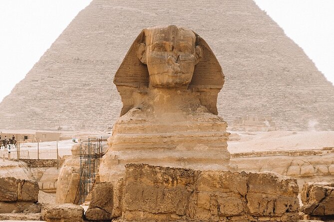 Giza Pyramids private tour, ATV bike, Lunch, Camel ride, shopping - The Sphinx and Valley Temple in 30 minutes