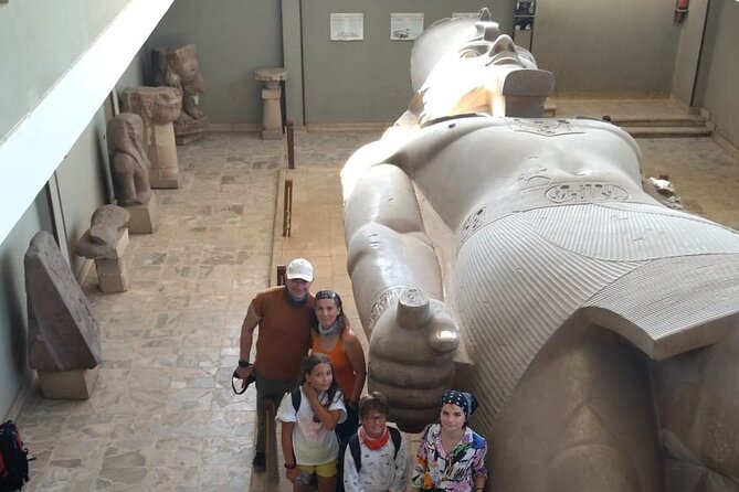 Giza Pyramids, Sphinx, Memphis, Saqqara, with private tour guide - Memphis and the statue of Ramses II