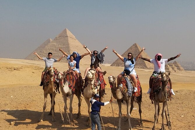 Giza Pyramids, Sphinx, Memphis, Saqqara, with private tour guide - Giza Pyramids: start with Egypt’s headline sight