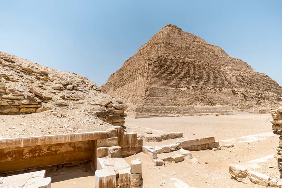 Giza: Sakkara, Memphis & Dahshur (Pyramid & Felucca Options) - Walking, heat, and pyramid interiors