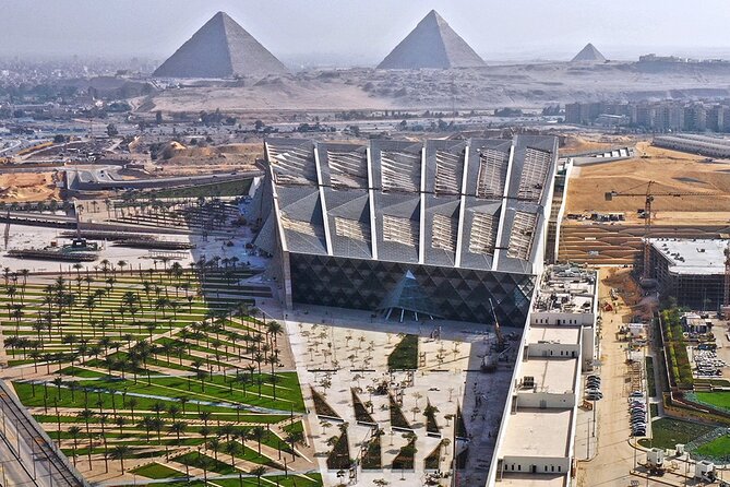 Grand Egyptian Museum, Giza Pyramids and Great Sphinx Tour - The Giza Plateau begins with Khufu