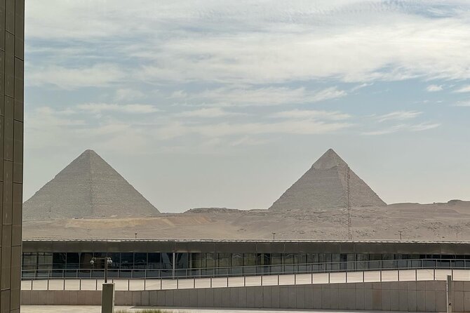 Grand Egyptian Museum, Grand staircase, New Galleries & lunch - Hotel pickup and the value of $85.50