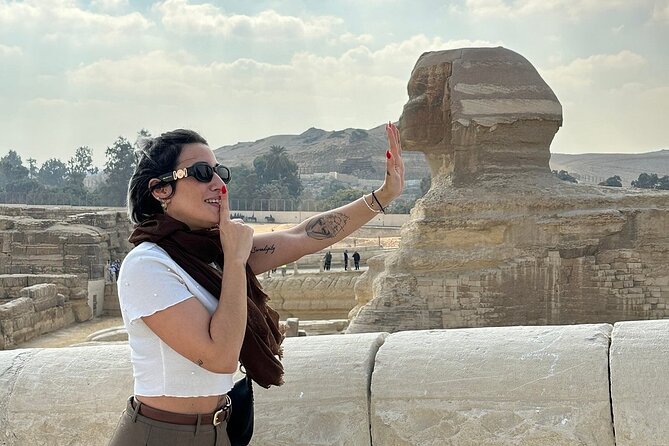Guided Tour to Giza Pyramids ,Sphinx, Camel & inside the pyramids - Private transport, timing, and what the price covers