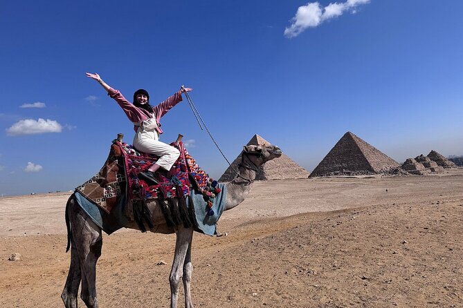 Guided Tour to Giza Pyramids ,Sphinx, Camel & inside the pyramids - Choosing the right pyramid interior