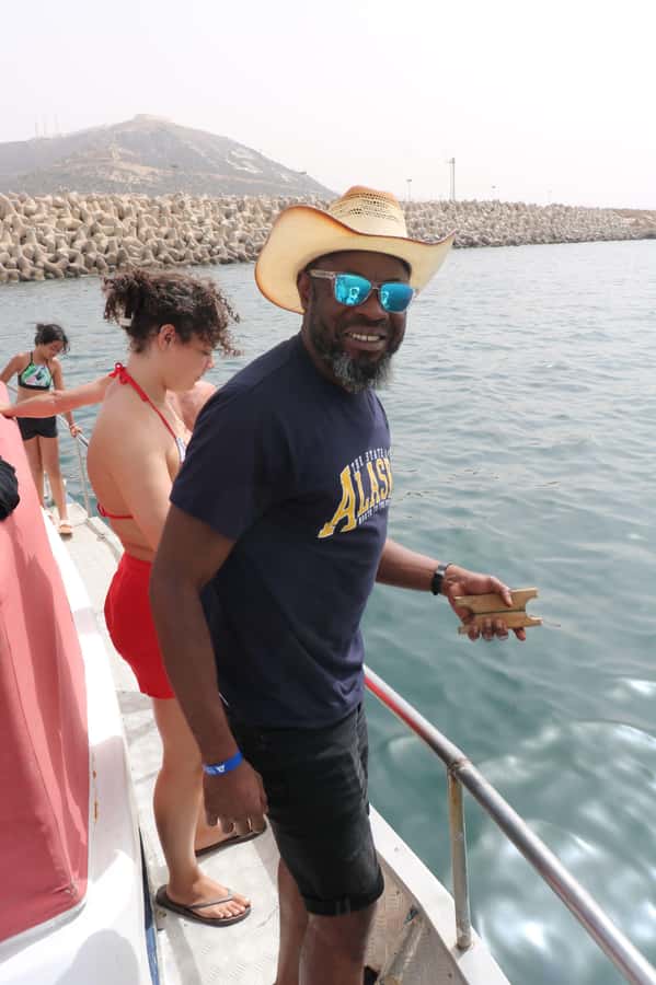 Half-Day Boat Trip in Agadir: Fishing, Fish BBQ & Swimming - Fishing with a rod or handline