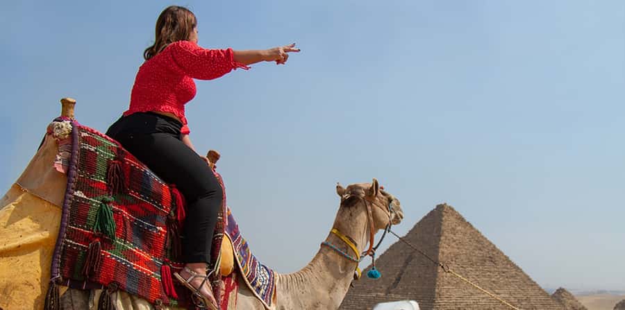 Half-Day Cairo Sightseeing Tour to Pyramids of Giza & Sphinx - The Great Pyramid of Khufu, Cheops, and the main pyramid field