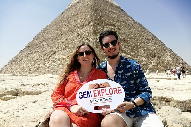 Half Day Tour Giza Pyramids &Great Sphinx with Private Tour Guide - The panoramic viewpoint is the photo stop to protect