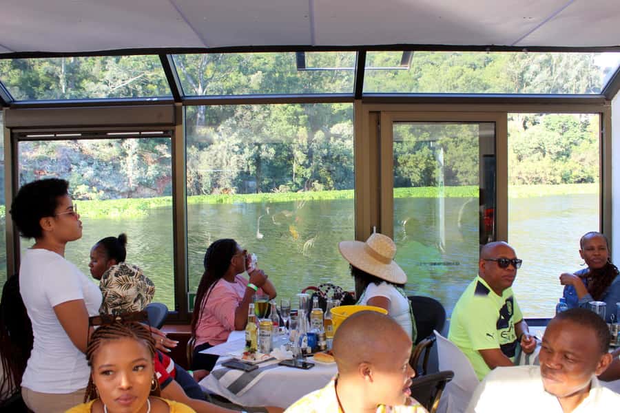 Hartbeespoort Dam: The Luxury Alba Boat Cruise with Food - The Meerhof Railway Bridge and open water