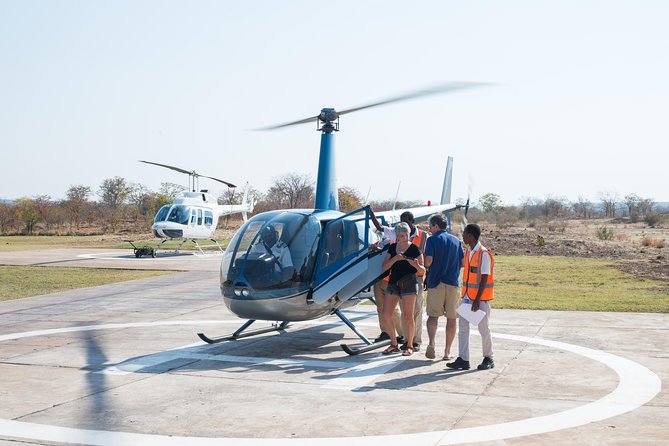 Helicopter Scenic Flight over Victoria Falls 12-13 minutes Flight - The best time for rainbows and photographs