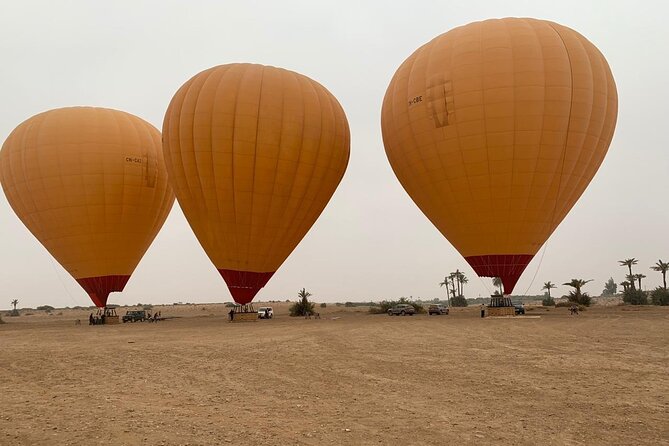 Hot Air Balloon Flight over Marrakech with Berber Breakfast - Sunrise over the Atlas foothills