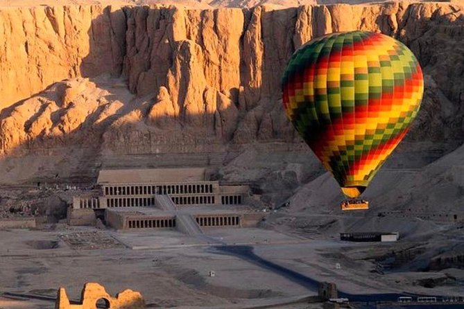 Hot Air Balloon Ride in Luxor Egypt with Transfers Included - At the launch field, safety comes first