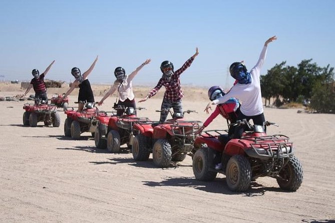 Hurghada: ATV Quad Safari, Camel Ride & Bedouin Village Tour - Reaching the Bedouin village