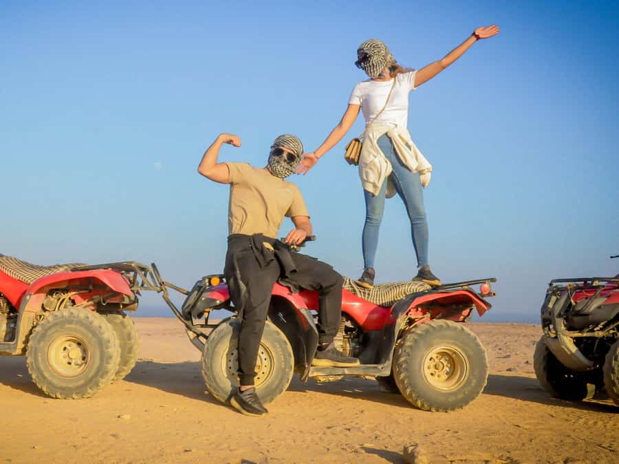Hurghada: ATV Safari Tour with Camel Ride - What the evening dinner and stargazing add