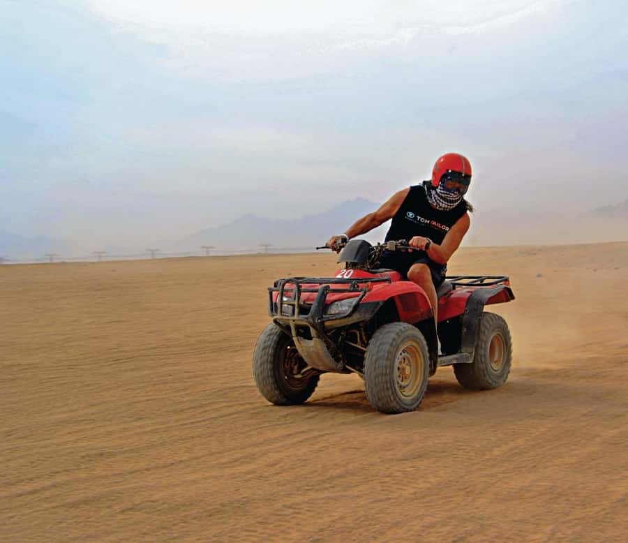 Hurghada: Desert Quad, Bedouin Village, and Camel Ride Tour - Riding 40 km through the Sahara