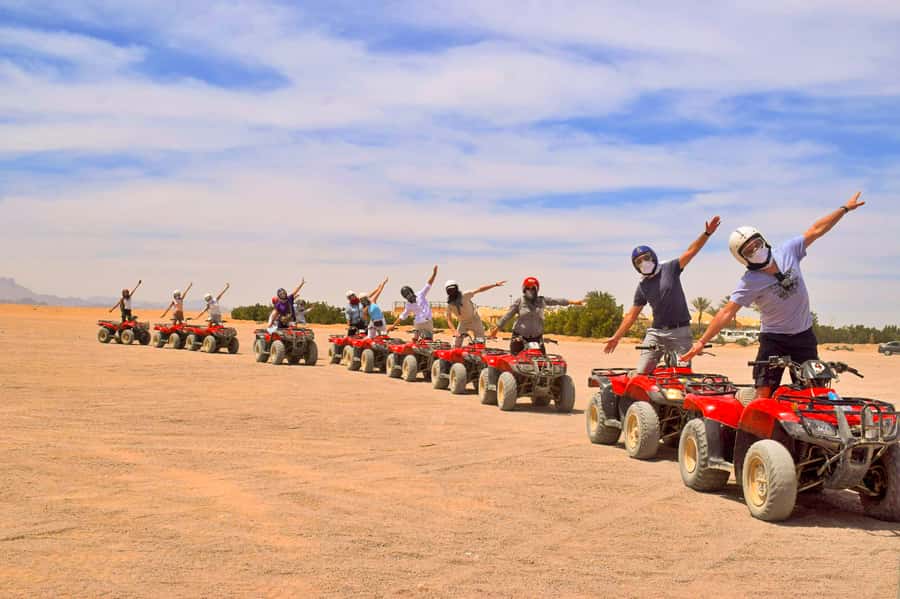 Hurghada: Desert Quad, Bedouin Village, and Camel Ride Tour - The Bedouin village: tea, local life, and a sales stop
