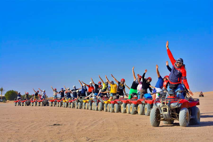 Hurghada: Desert Quad, Bedouin Village, and Camel Ride Tour - The camel ride is quick, so plan accordingly