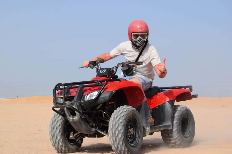 Hurghada: Desert Quad Bike and Buggy Adventure with Transfer - Getting comfortable on the quad bikes