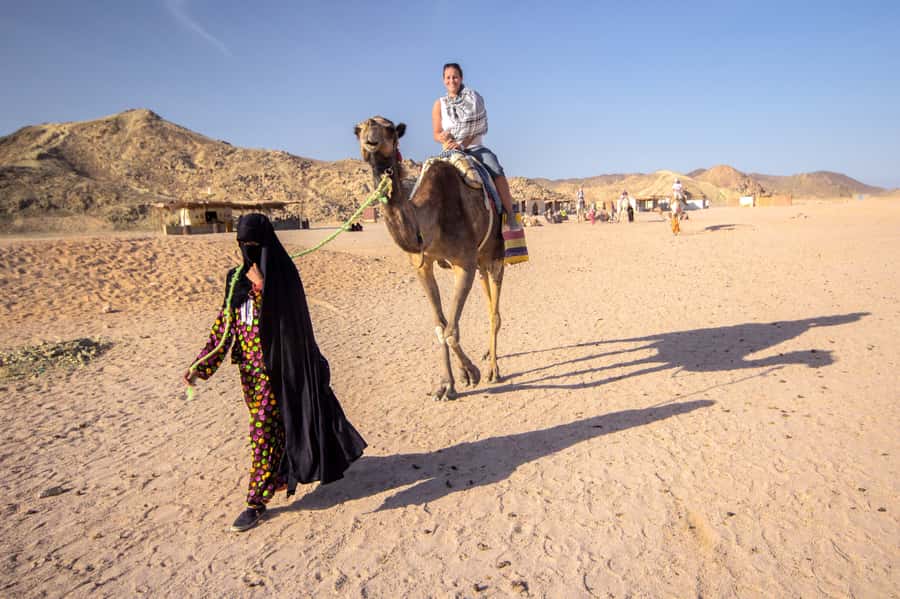 Hurghada: Desert Quad Bike Camel Ride with Optional GoPro - Sunrise, horseback riding, or sunset dinner
