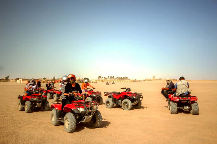 Hurghada: Desert Quad Bike Camel Ride with Optional GoPro - Who should book this Hurghada desert ride?