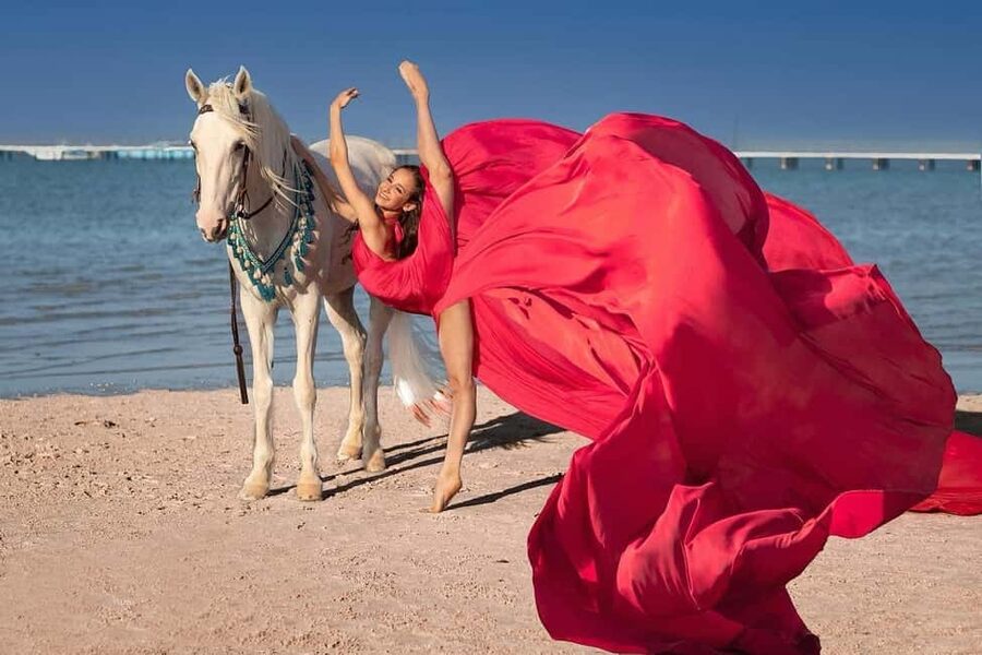 Hurghada: Desert & Sea Horse Riding with + 360° Photos - Key points at a glance