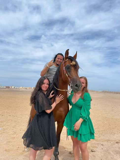 Hurghada: Desert & Sea Horse Riding with + 360° Photos - What the guides add to the day
