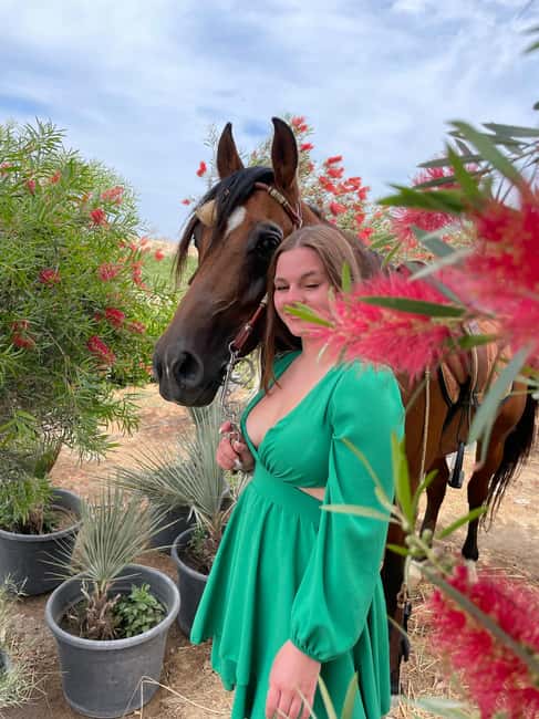 Hurghada: Desert & Sea Horse Riding with + 360° Photos - The sea ride and the swimming option