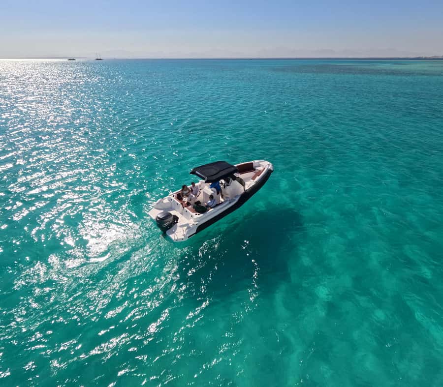 Hurghada: High-Speed Sea Taxi Tour to Orange Bay or Magawish - Pickup from Hurghada hotels