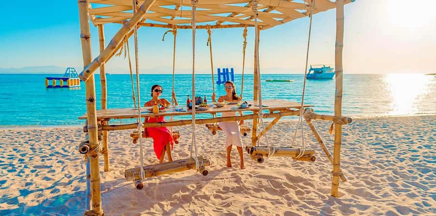 Hurghada: Hula Hula Island Boat Trip with Snorkeling & Lunch - A Red Sea island day with real value