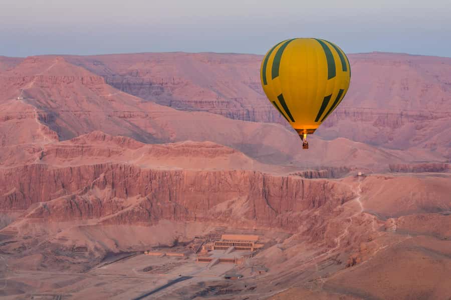 Hurghada: Luxor Hot Air Balloon Ride and Day Tour With Meals - Karnak Temple: the grand finale