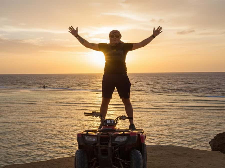 Hurghada: Morning Quad Bike & ATV Adventure Along a Red Sea - From hotel pickup to the quad base