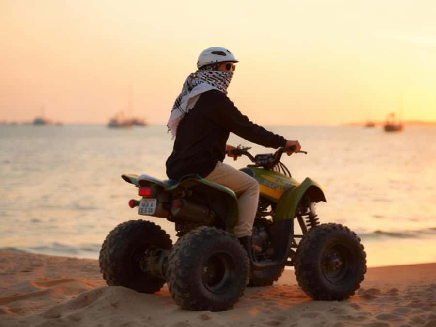 Hurghada: Morning Quad Bike Tour, Camel Ride and Transfer - The camel ride: memorable photo, short ride