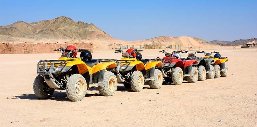 Hurghada: Morning Quad Bike Tour, Camel Ride and Transfer - Sunrise, morning, or sunset?