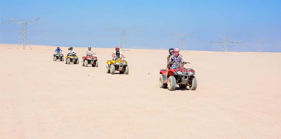 Hurghada: Morning Quad Bike Tour, Camel Ride and Transfer - The evening dinner, show, and stars