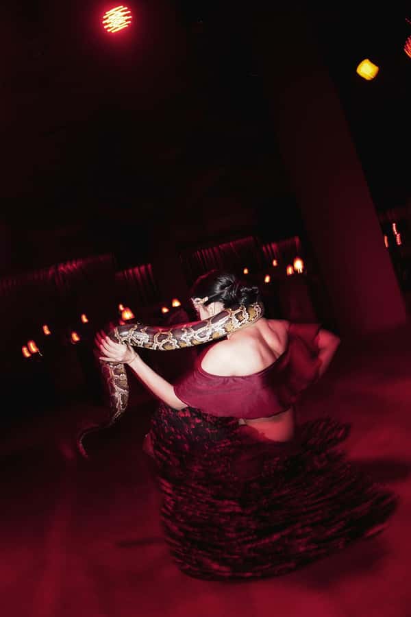 Hurghada: Naz Cabaret ticket with beverages - The Show: Dance, Music, and Variety Acts