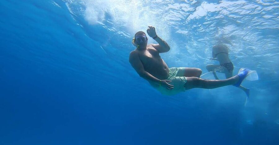 Hurghada or Makadi: Discover the Magic of Dolphin House - Two snorkeling stops with coral and fish