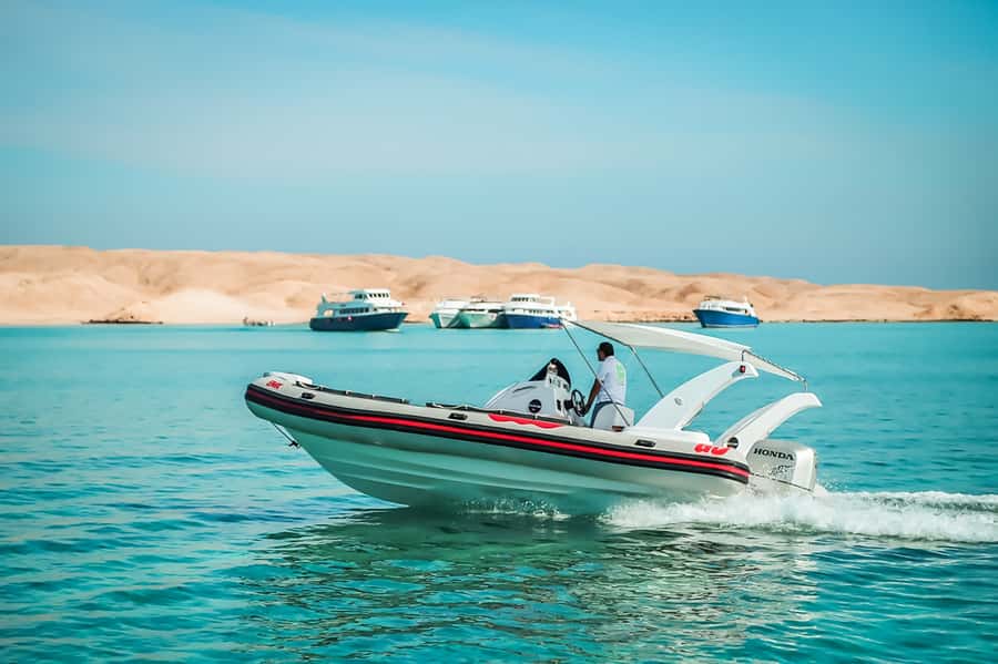 Hurghada: Orange Bay & Magawish Island Speedboat with Lunch - Who should book this Hurghada island trip?