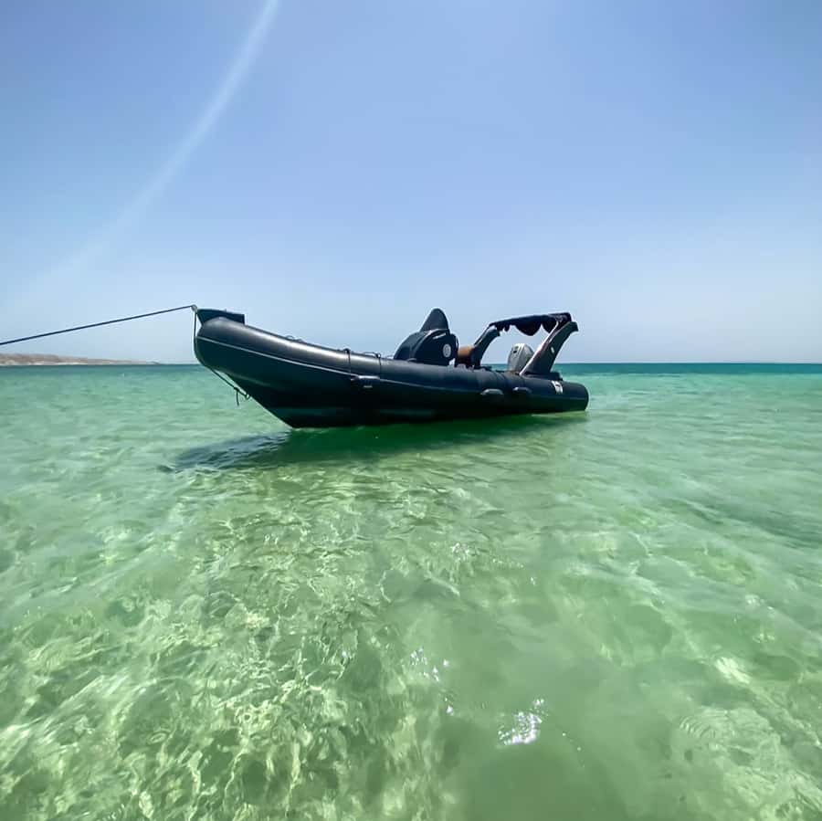 Hurghada: Orange Bay & Magawish Island Speedboat with Lunch - Orange Bay before the crowds