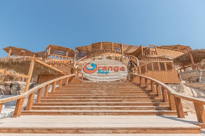 Hurghada: Orange Bay, Snorkeling, Watersports, Lunch & Drinks - Coral Gardens and guided snorkeling
