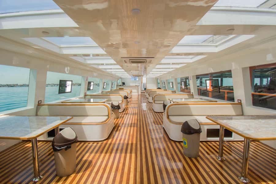 Hurghada: Panoramic Semi-Submarine Cruise with Snorkeling - The 45-minute ride from Hurghada or El Gouna