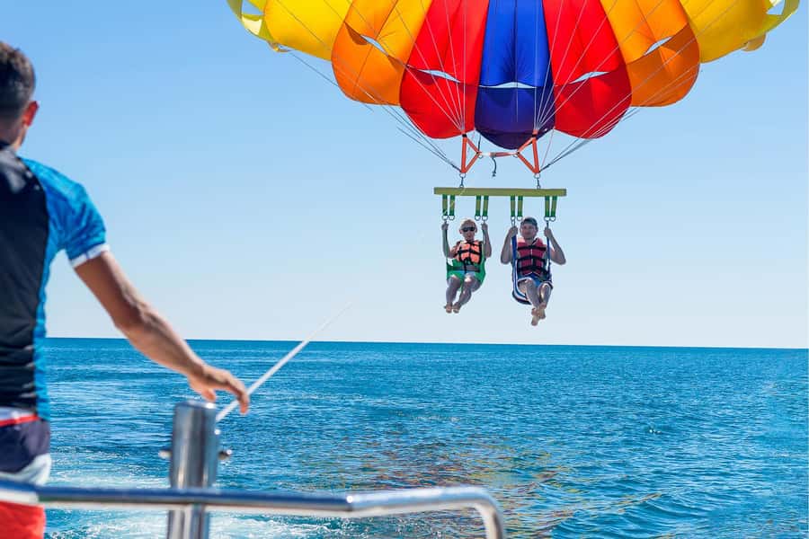 Hurghada: Parasailing Adventure on the Red Sea - From Hotel Reception to Hurghada Marina
