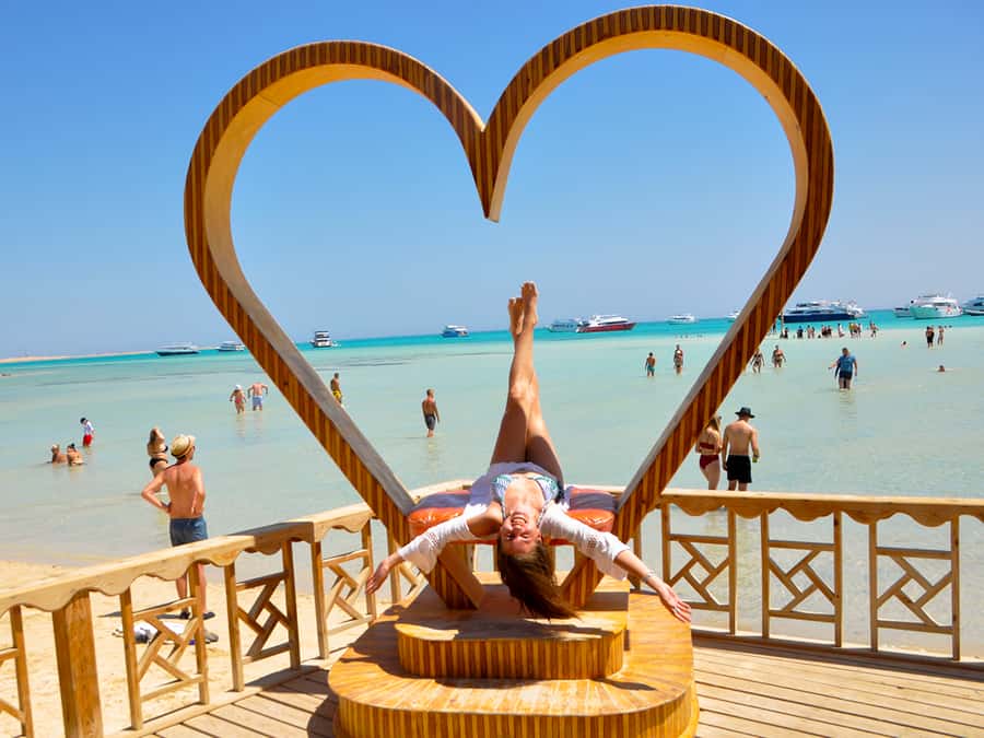 Hurghada: Premium Orange Island Cruise with Lunch & Transfer - Orange Bay and its two hours on shore