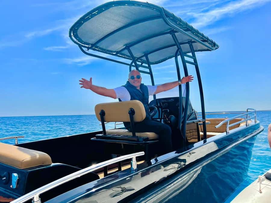 Hurghada: Private Speedboat to Orange Bay and White Island - A Speedboat Day on the Red Sea