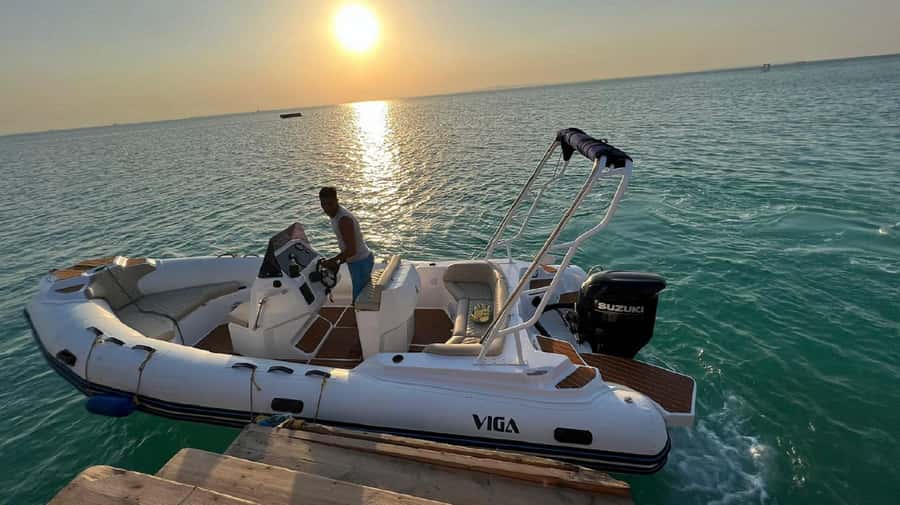 Hurghada: Private Speedboat to Orange Bay and White Island - Snorkeling Around Giftun Island