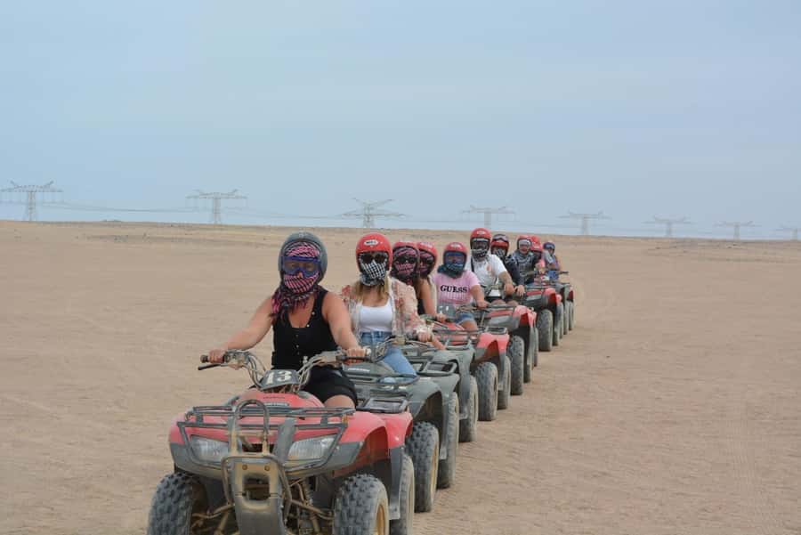 Hurghada: Quad and Buggy Safari with Dinner and Show - What to bring and what can cost extra