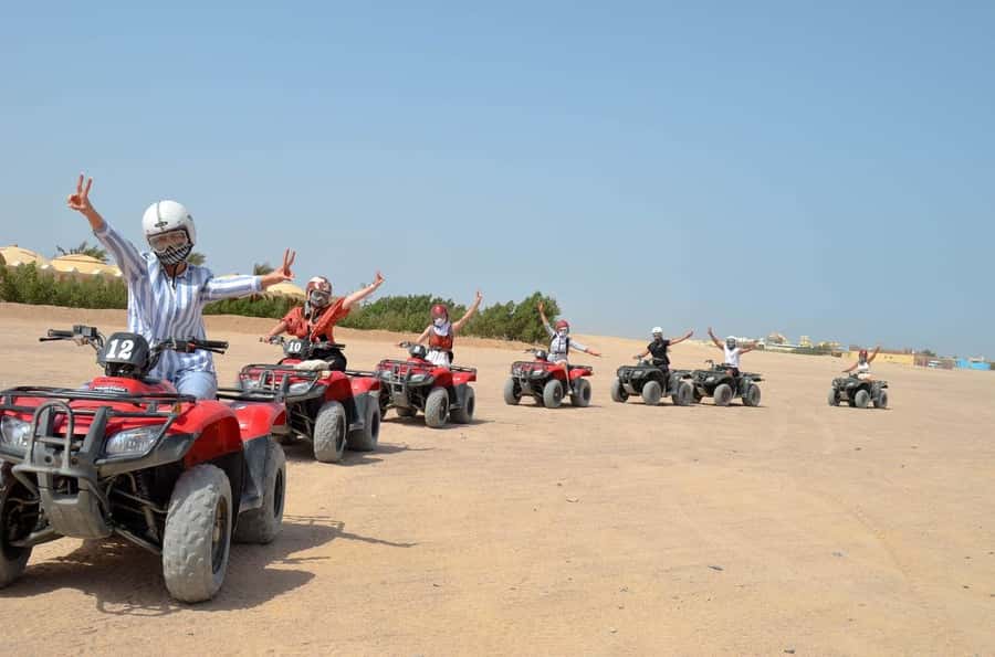 Hurghada: Quad Bike, Buggy, and Camel Ride & Bedouin Village - The 15-minute buggy ride