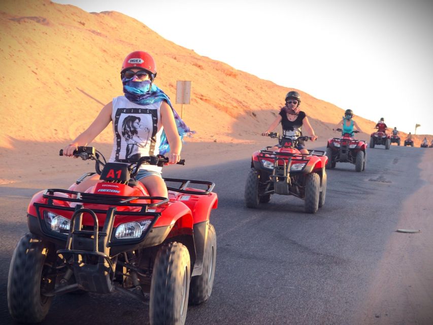 Hurghada: Quad Bike, Sea, Camel, Safari, Stargazing & Dinner - Normal group or faster group?