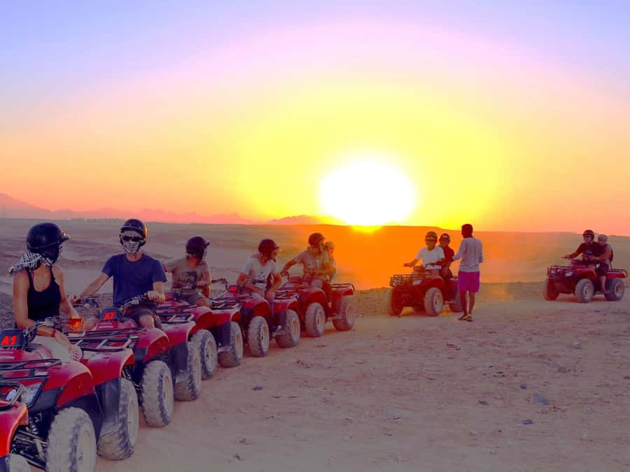 Hurghada: Quad Bike Tour of the Desert and Red Sea - The camel ride is short but worth understanding