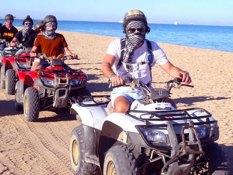 Hurghada: Quad Bike Tour of the Desert and Red Sea - Getting from your hotel to the desert base