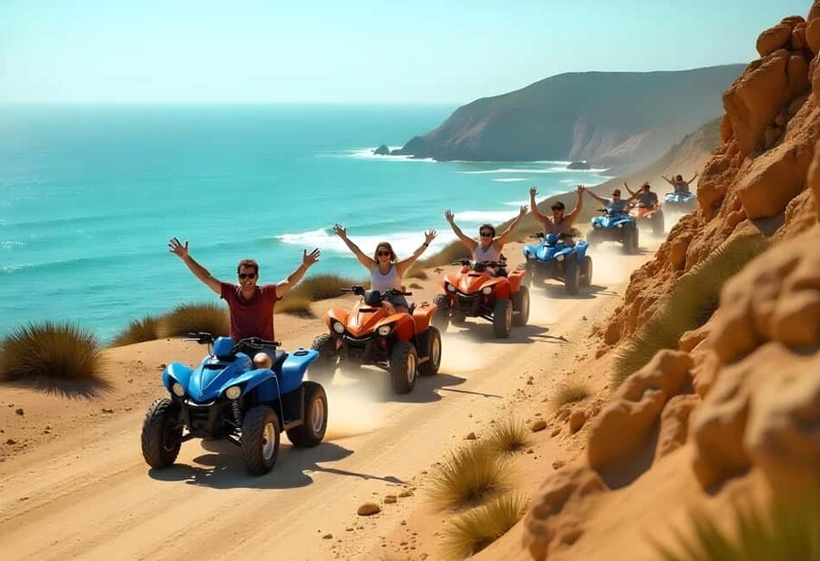 Hurghada: Sea and Mountains Quad or Buggy Family Tour - From your Hurghada hotel to the Red Sea Mountains