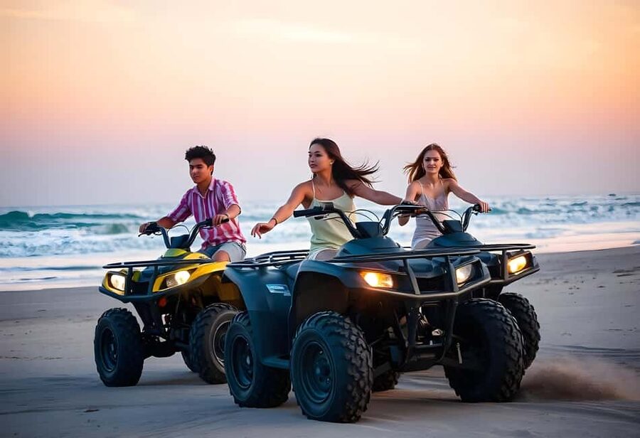 Hurghada: Sea and Mountains Quad or Buggy Family Tour - Learning the quad before the faster sections